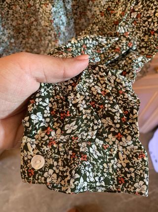 Camisa Boteli Estampado Floral de Manga Larga