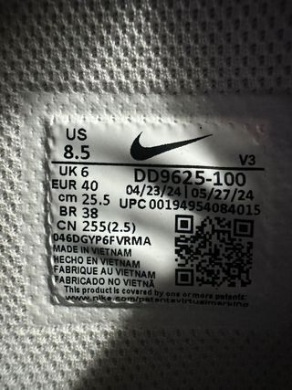 Nike Air Force 1 Mid Blancas Talla 40