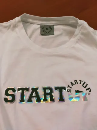 Abito T-shirt STARTUP bianco