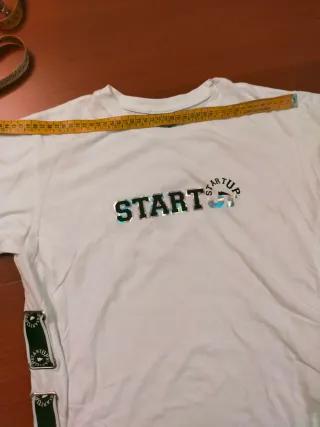 Abito T-shirt STARTUP bianco