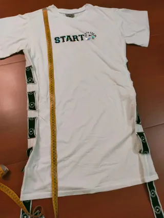 Abito T-shirt STARTUP bianco