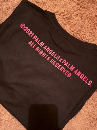Camiseta Palm Angels Negra