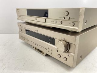 amplificador home cinema yamaha rx-v420rds + dvd-s510