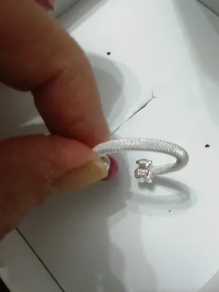 Anillo Tous Plata 925 Vermeil Rosa