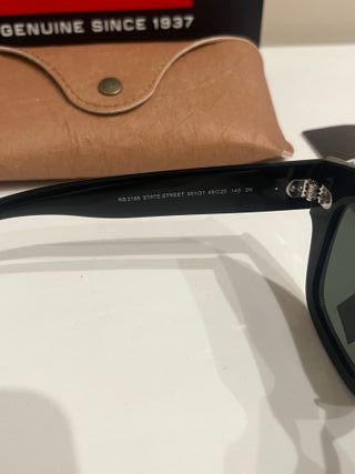 Ray-Ban State Street RB2186 Occhiali da Sole Neri