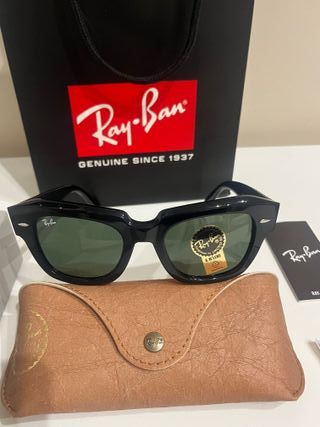 Ray-Ban State Street RB2186 Occhiali da Sole Neri