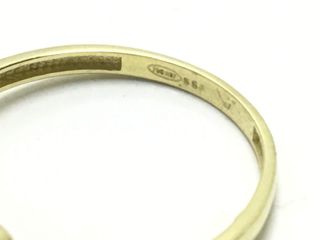 sortija oro 18k con piedra