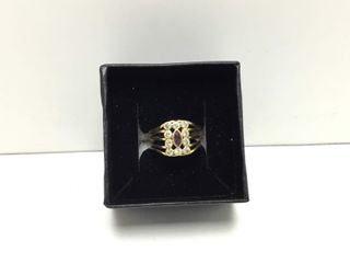 anillo oro 18k con piedra