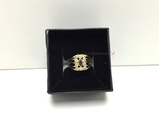 anillo oro 18k con piedra