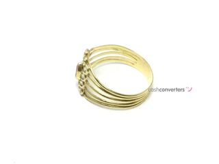 anillo oro 18k con piedra