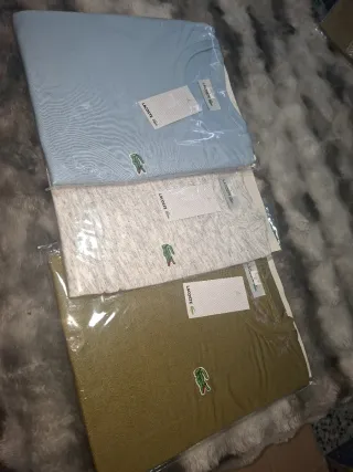 Camisetas Lacoste Pack 3