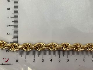 cadena oro 18k 30cm