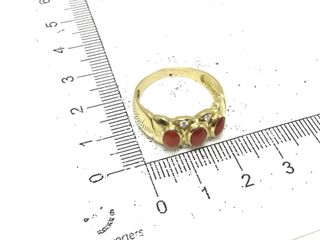 anillo oro 18k con piedra
