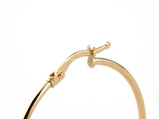 argollas oro 18k