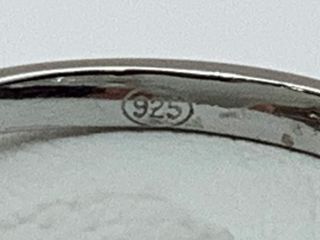 anillo plata 925mm con piedra con circonita