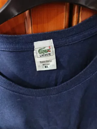 Camiseta Lacoste Azul Marino Talla XL