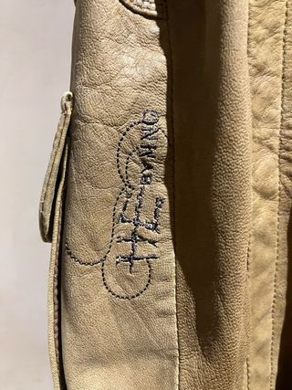 Cazadora Aviador Mango Marrón