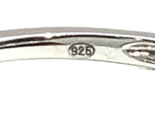 anillo plata 925mm con piedra con circonita