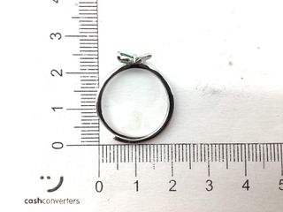 anillo plata 925mm con piedra con circonita