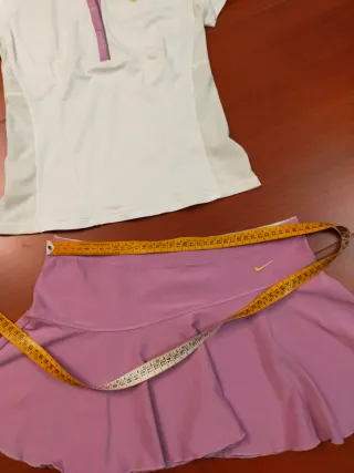Completo Tennis Nike Bianco/lilla
