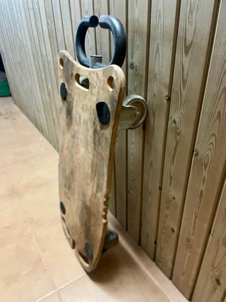 Plataforma de carga con ruedas