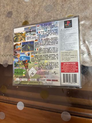 Crash Bandicoot 3 Warped PS1 PAL