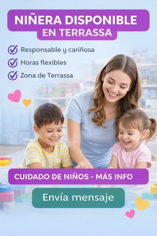 Niñera responsable en Terrassa