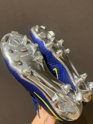 Botas de fútbol Nike Phantom elite Azul/Amarillo