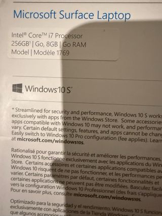 Ordenador Microsoft Gris/Plateado