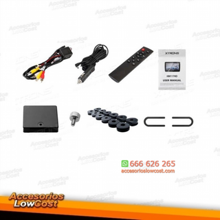 Reproductor multimedia portátil para reposacabeza