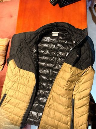 Chaqueta Columbia Negra y Marrón