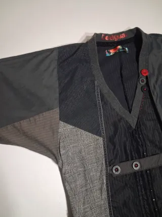 Vestido patchwork Desigual talla 40