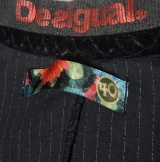 Vestido patchwork Desigual talla 40