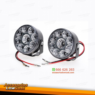 LÁMPARAS DE LUZ DIURNA LED REDONDAS