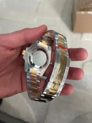 Reloj Rolx Submarin  Negro y Dorado