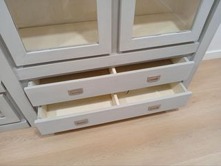 Elegante Mueble de salón modular gris