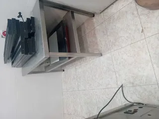 Mesa de trabajo hostelería acero inoxidable