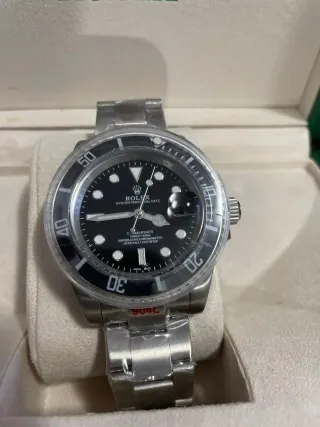 Reloj Rolx Submari Acero Negro