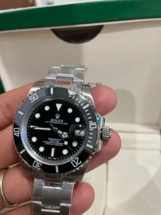 Reloj Rolx Submari Acero Negro