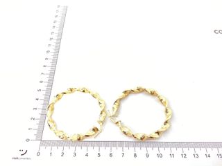 argollas oro 18k