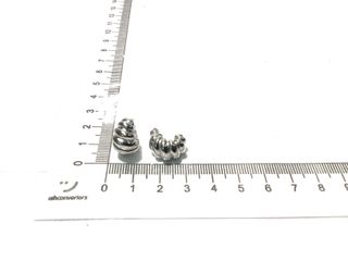 pendientes plata 925mm