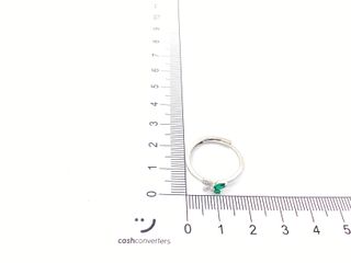 anillo plata 925mm con piedra con circonita