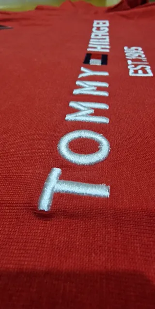 Camiseta Tommy Hilfiger Roja Talla M