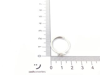 anillo plata 925mm con piedra con circonita