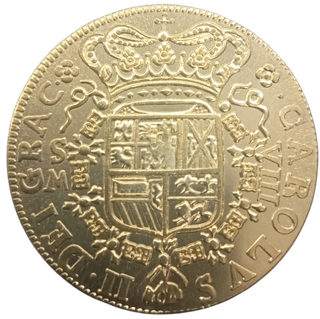 (N°37) 1699 ESPAÑA 2 MONEDAS ANTIGUAS DE COLECCIÓN
