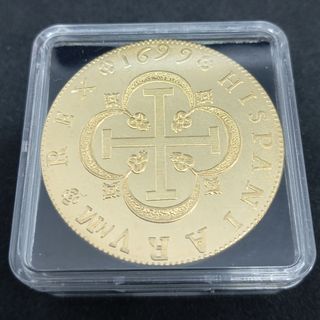 (N13) 1699 ESPAÑA 2 MONEDAS + 2 ESTUCHES ACRÍLICOS