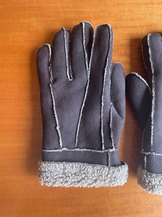 Guantes ante y borrego L/XL