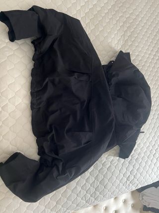 Giubbotto Mango 100% Cotone Nero Nuovo