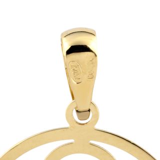 colgante oro 18k