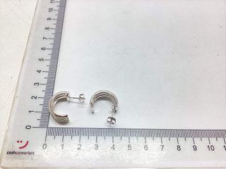 pendientes plata 925mm con piedra con circonita